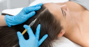 Women reeiving Hair Loss Treatment in Sparta, NJ